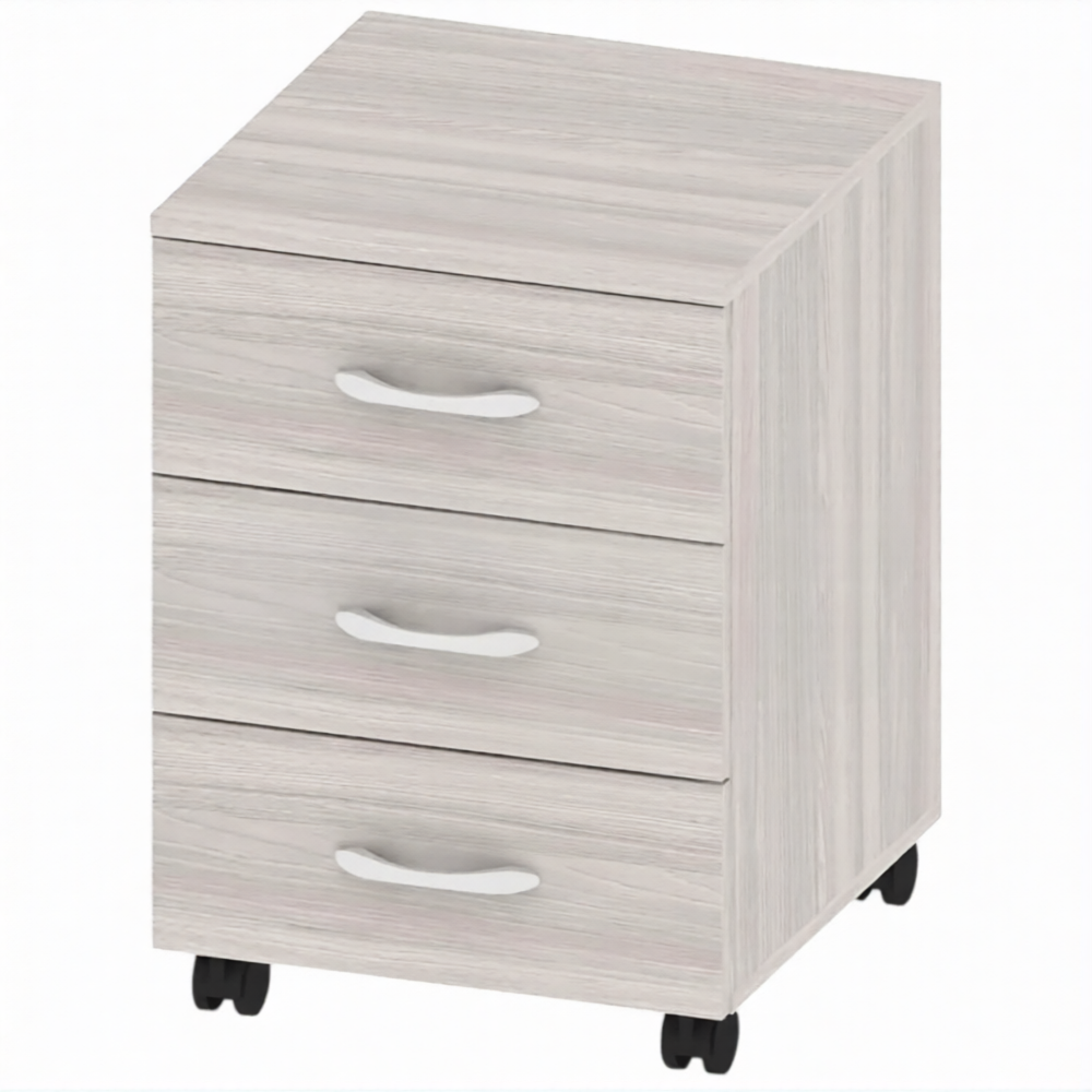 Тумба подкатная с выкатными ящиками ширина 430 мм ОФ-СТ-48