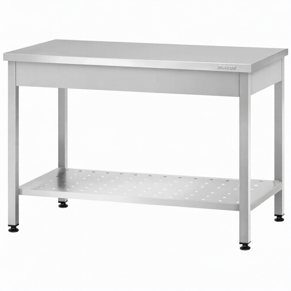 Стол производственный СПРп - 860х1500х600 «Profi Ral» (полка перфорация)