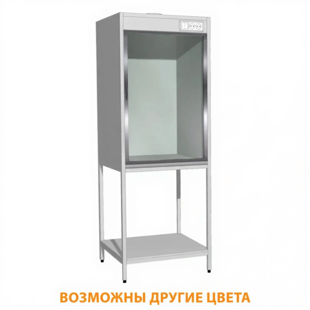 Шкаф вытяжной металлический «Стандарт» ШВ-2 (столешница керамика)