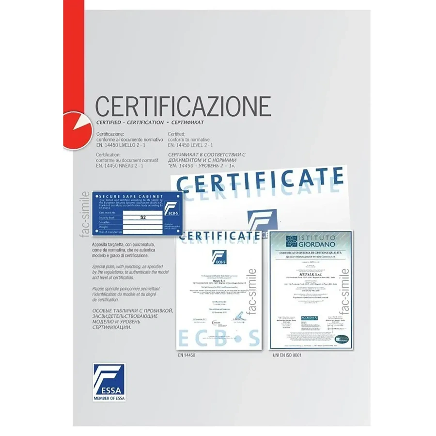 Сейф Metalk Panda 1026540 AL Elec.