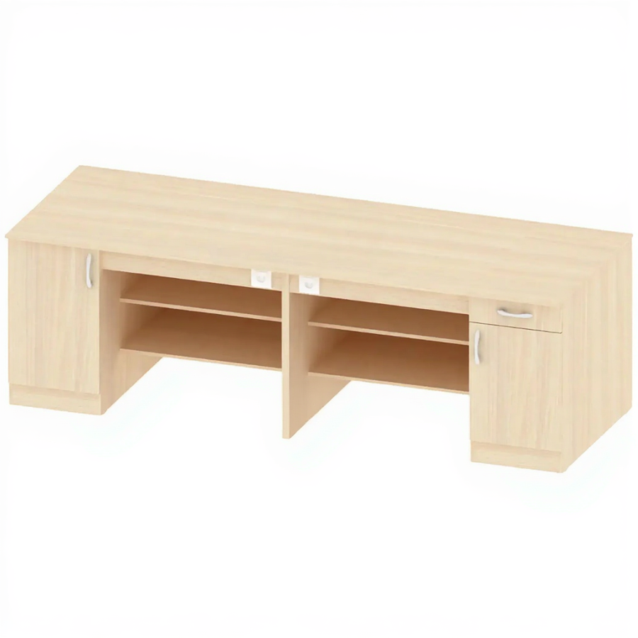 Стол демонстрационный для кабинета физики ПР-ТР-7, Дуб Выбеленный