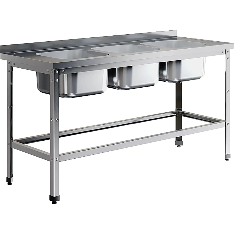 Ванна моечная цельнотянутая ВМЦ-3/18/6-БО-ЭН