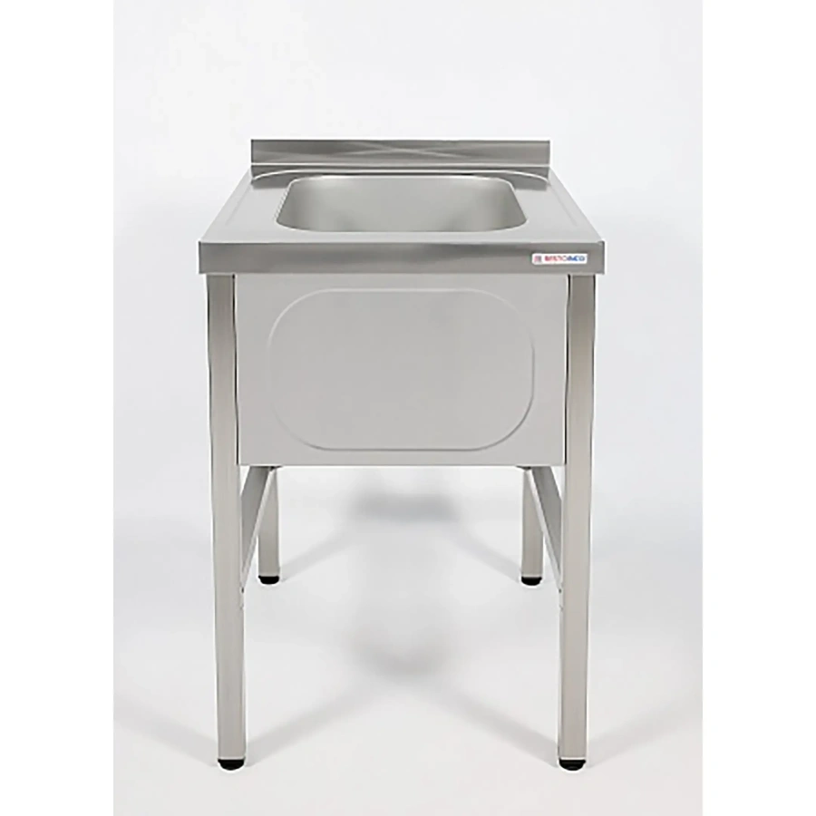 Ванна моечная односекционная цельнотянутая с бортом ВМЦ-1/5/6-Б