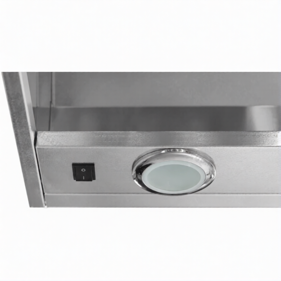 Зонт вытяжной универсальный ЗВУб 400х600х1000 «Base» (к-т светильников)