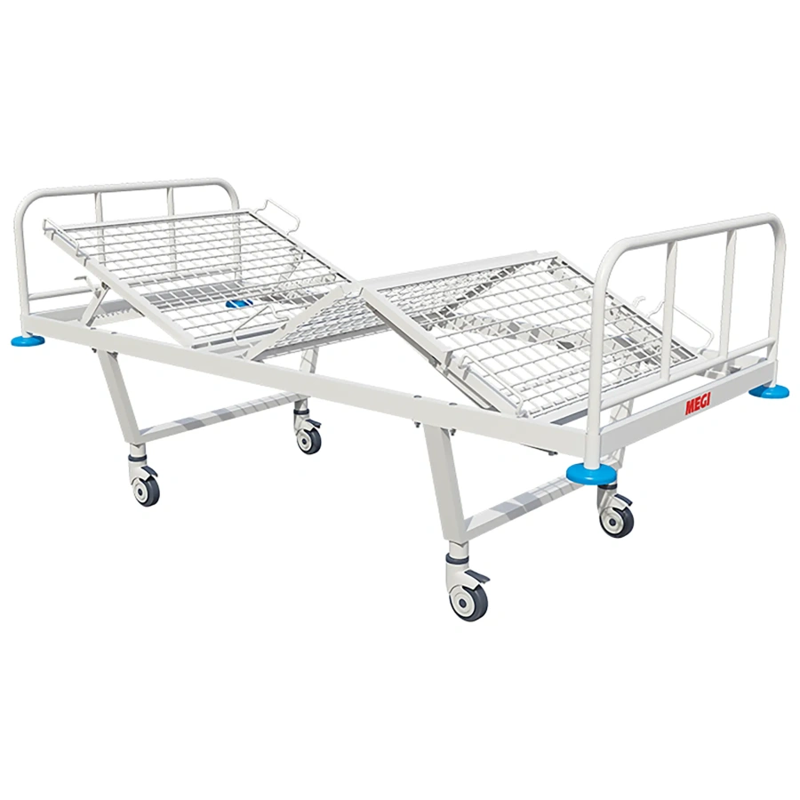 Кровать медицинская функциональная 4-секционная МСК-103 со ступенчатой регулировкой