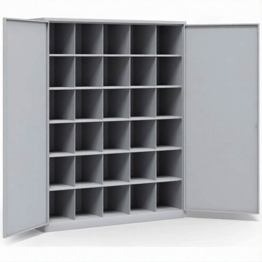 Шкаф для 30 противогазов ХПГ-30, с двумя дверьми (1580х1270х380)