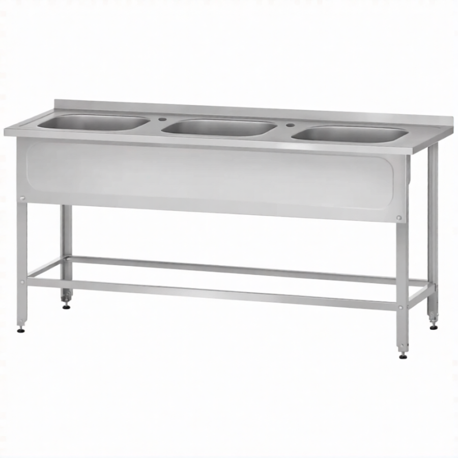 Ванна ВМЦн 860х1500х600  3 м/о, борт, отв. д/смесит., экран (ножка угловая)