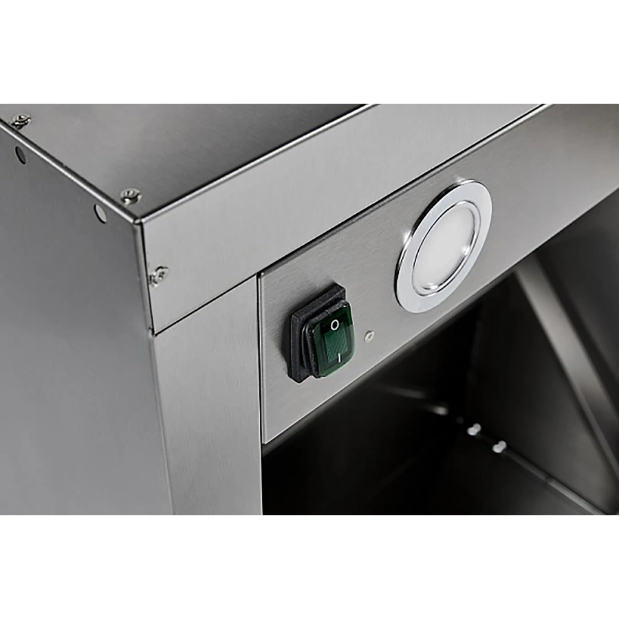 Зонт вытяжной пристенный ЗВПП-23/12 с подсветкой