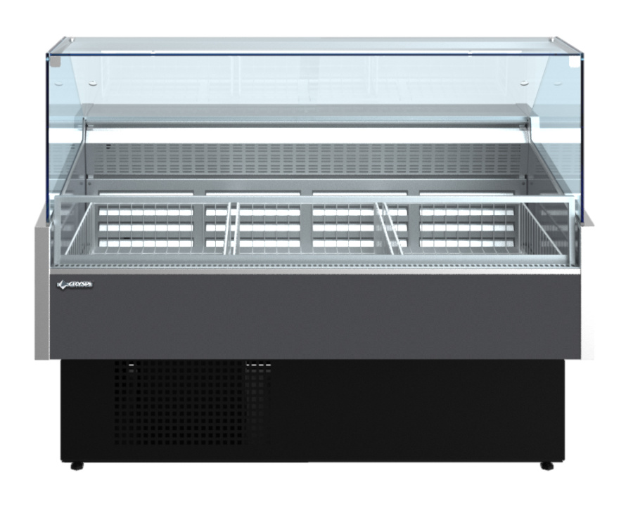 Витрина морозильная CRYSPI ВПН Octava Q М 1200 (RAL 7016)