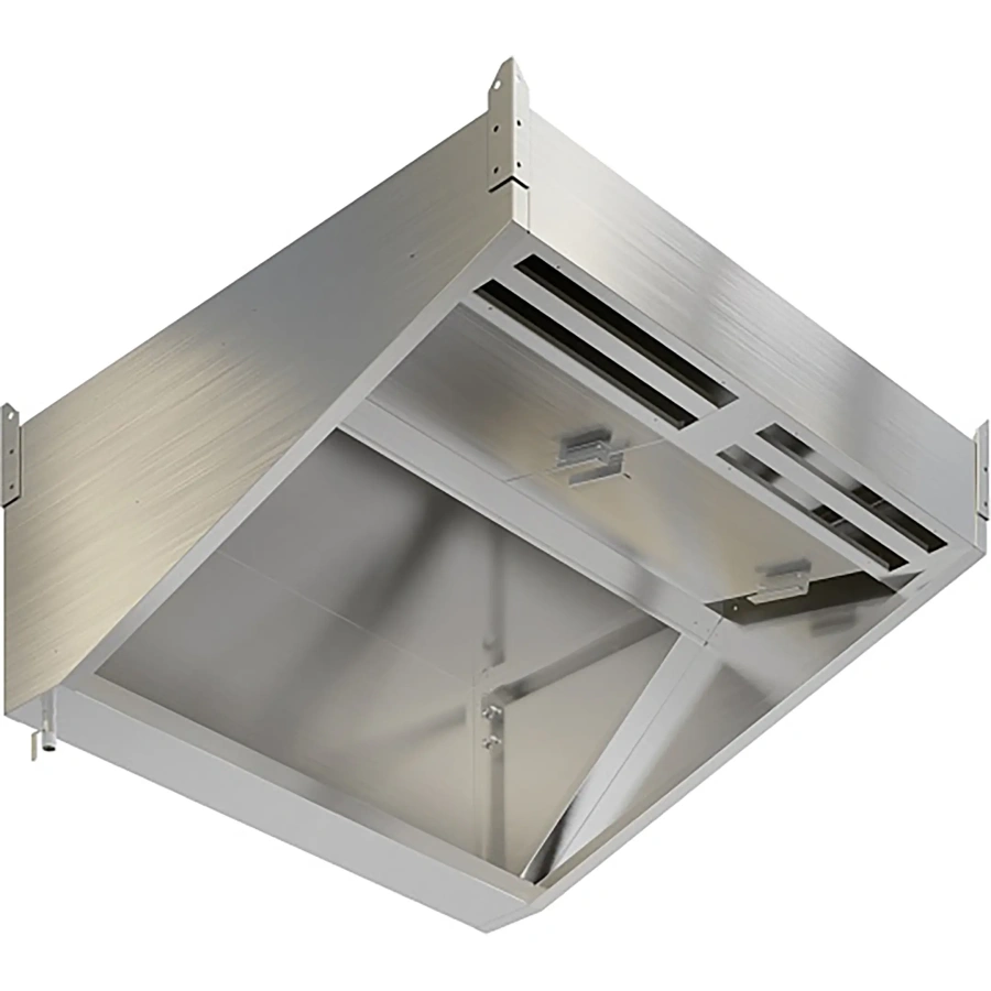 Зонт приточно-вытяжной пристенный ЗПВПУП-18/10 с подсветкой