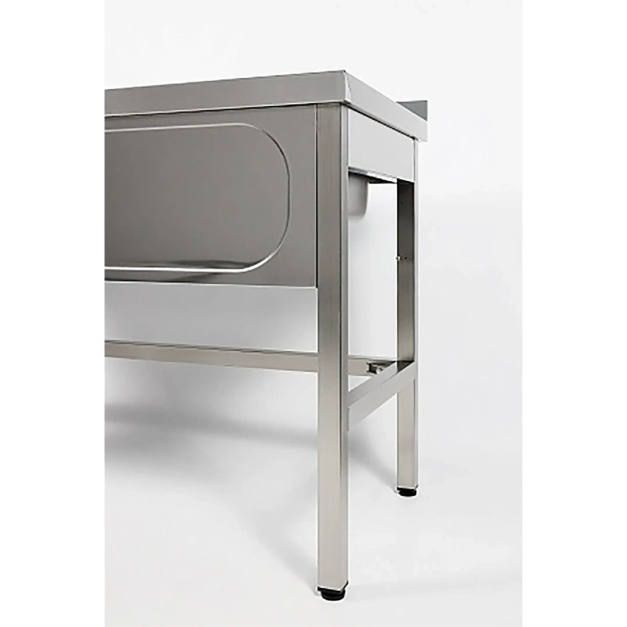 Ванна моечная двухсекционная цельнотянутая с бортом ВМЦ-2/15/7-БП