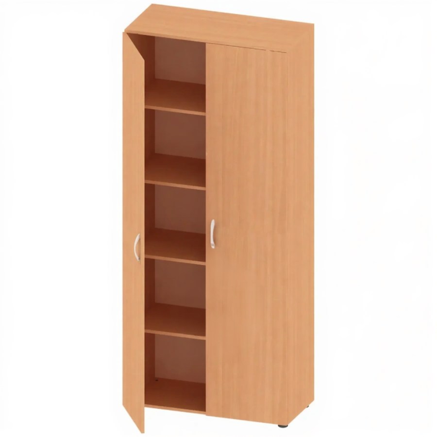 Шкаф канцелярский закрытый 2000 мм СТЕ-ШП-59-1