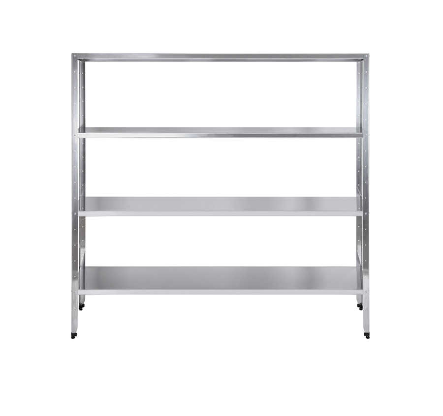 Стеллаж кухонный Luxstahl СР-1800х1700х500/4 нерж