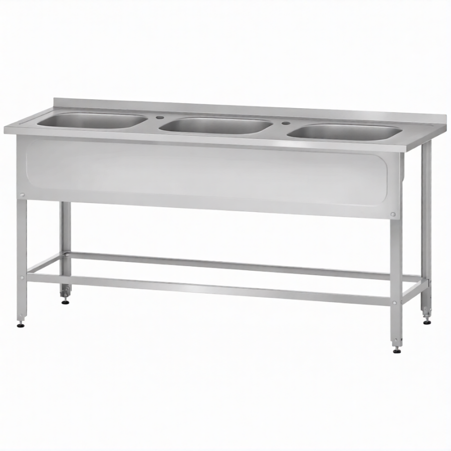 Ванна ВМЦн 860х1500х600  3 м/о, борт, отв. д/смесит., экран (ножка угловая)